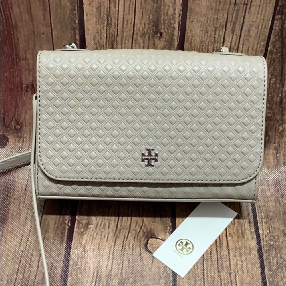 Tory Burch French Gray Purse